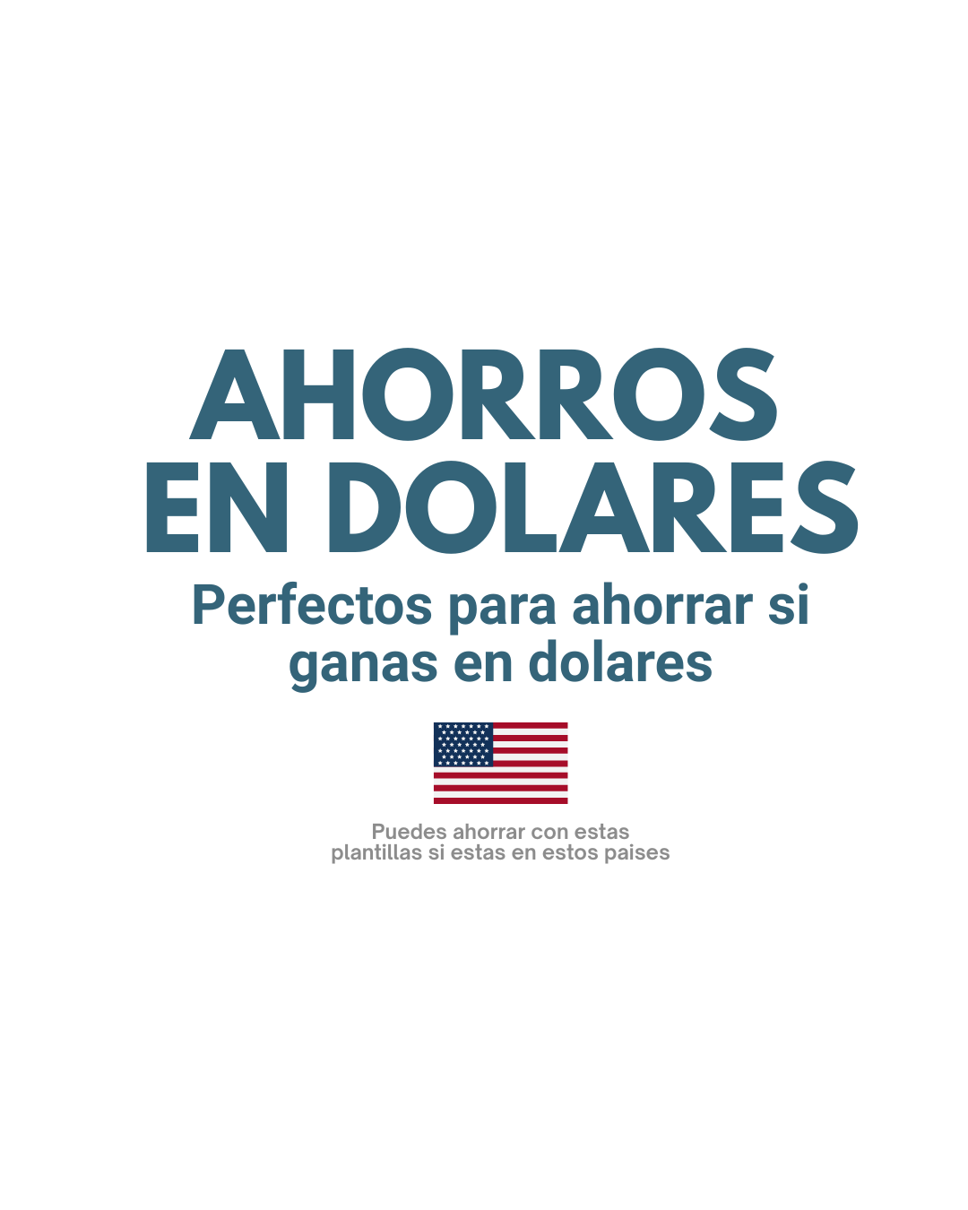 AHORROS EN DOLARES