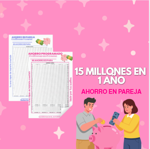 15 Millones en 1 año en pareja