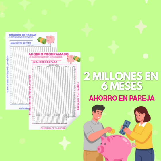 2 Millones en 6 meses en pareja