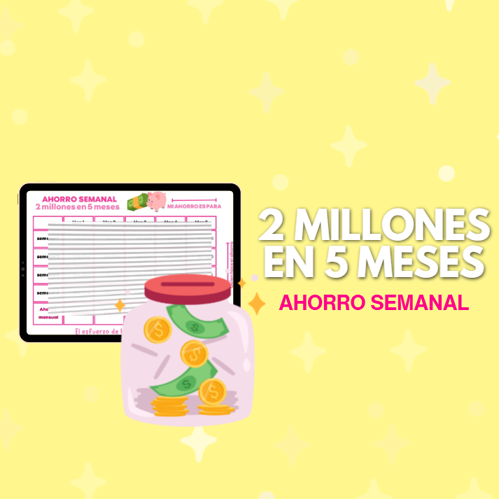 2 Millones en 5 meses semanales
