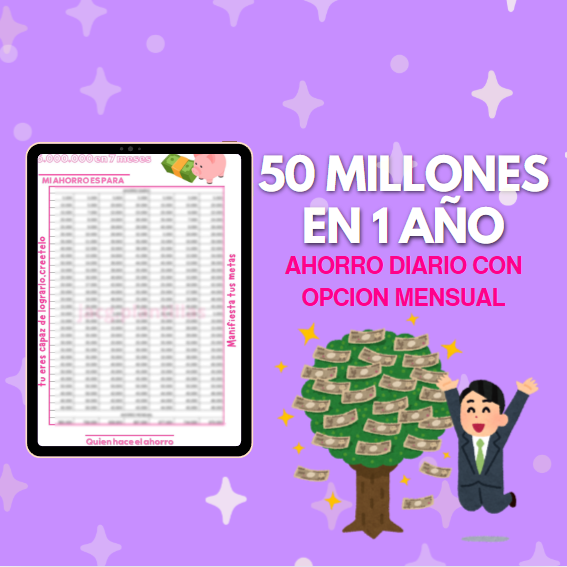 50 Millones en 1 año