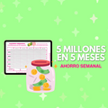 5 Millones en 5 meses semanales