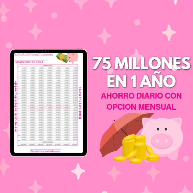 75 Millones en 1 año