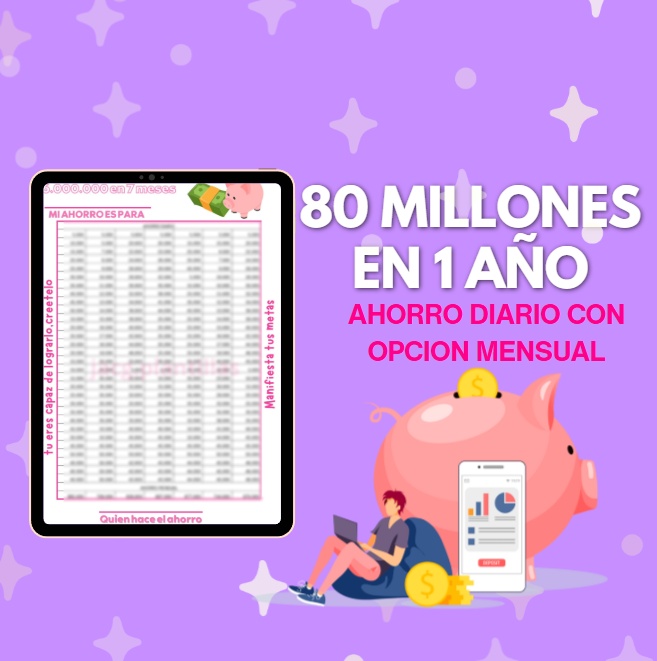 80 Millones en 1 año