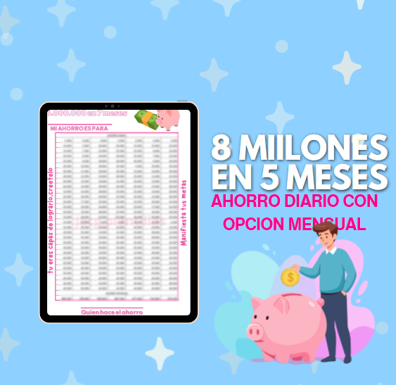 8 millones en 5 meses