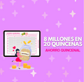 8 millones en 20 quincenas