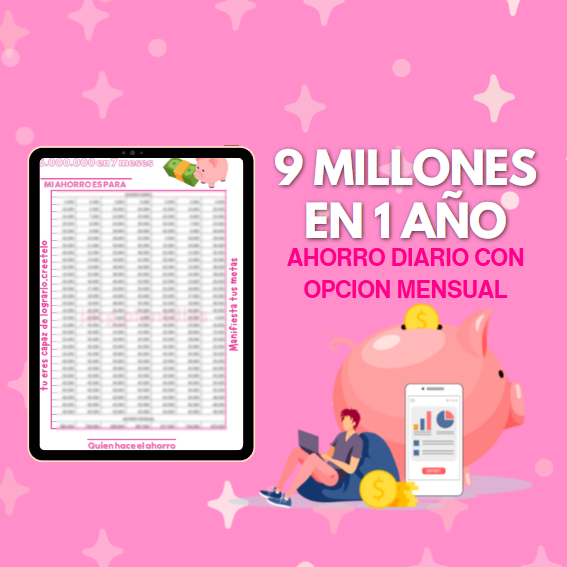 9 Millones en 1 año