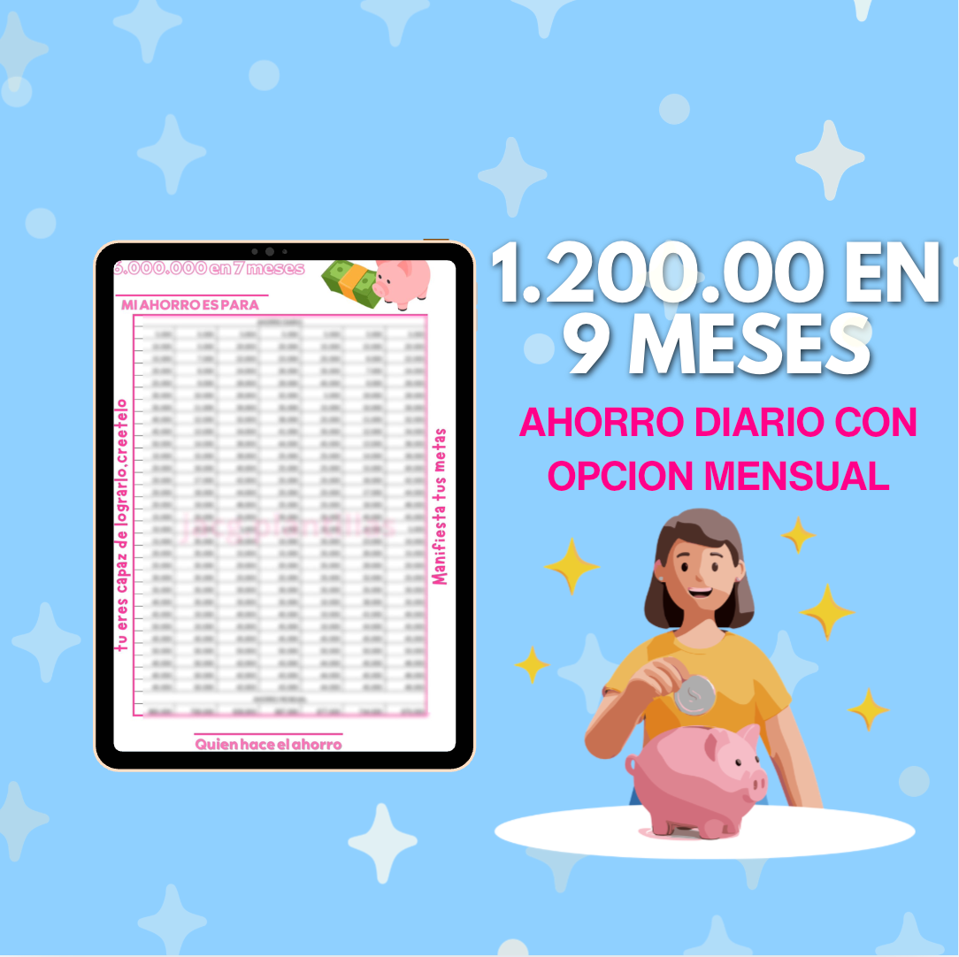 1.200.000 en 9 meses