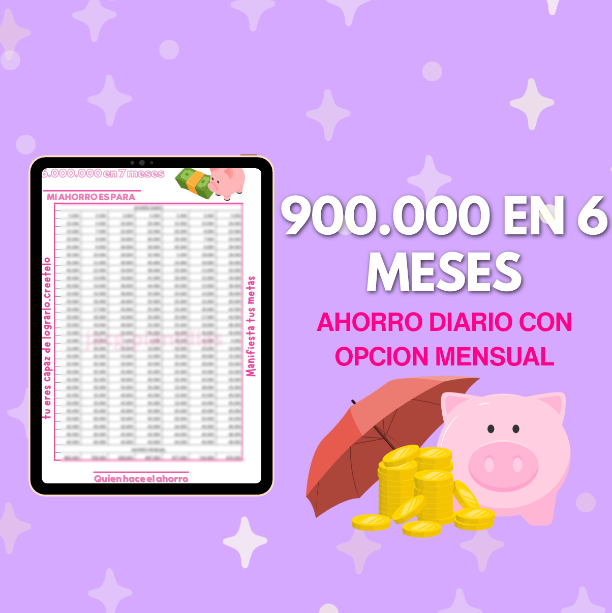 900.000 en 6 meses