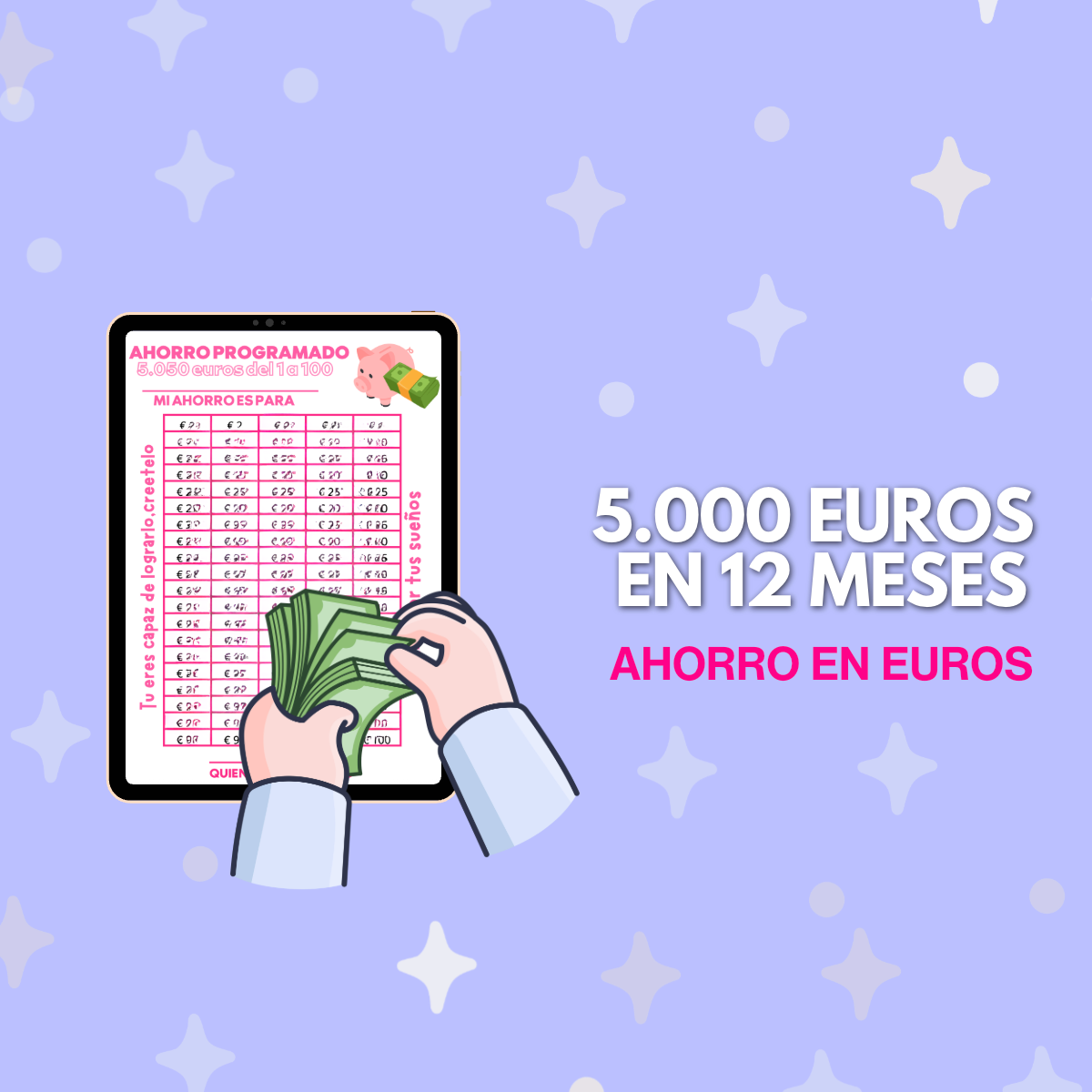 5.000 euros en 12 meses