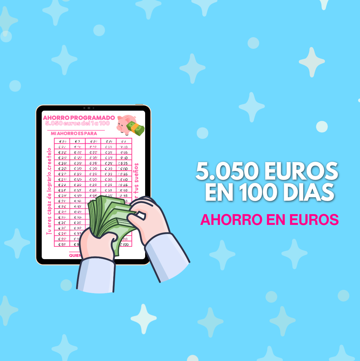 5.050 euros del 1 a 100