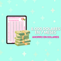 8.000 dólares en 7 meses
