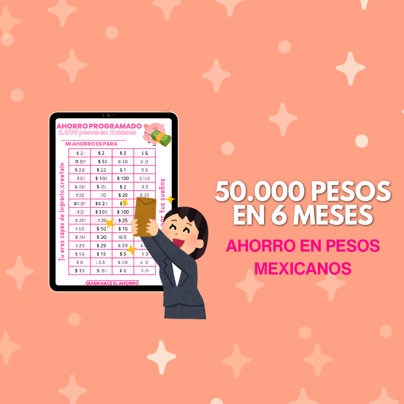 50.000 pesos mexicanos en 6 meses