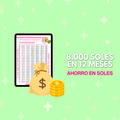 8.000 soles en 12 meses