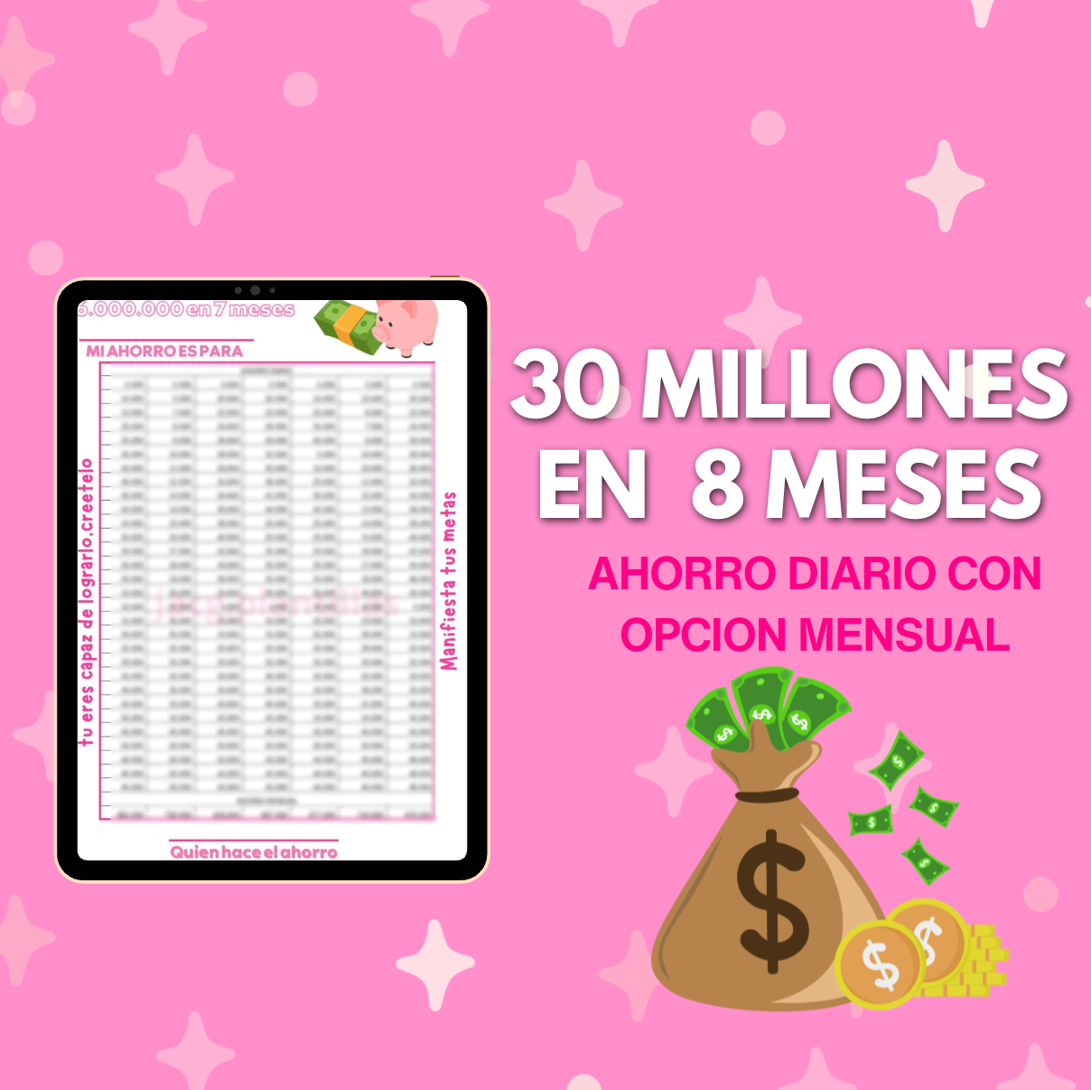 30 Millones en 8 meses