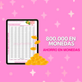 800.000 en monedas